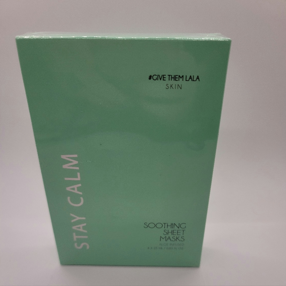 NEW Give Them Lala Stay Calm Soothing Sheet Masks